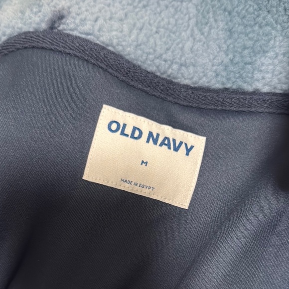 NWT Men’s Old Navy Cozy Forest Fleece Jacket - Picture 4 of 6